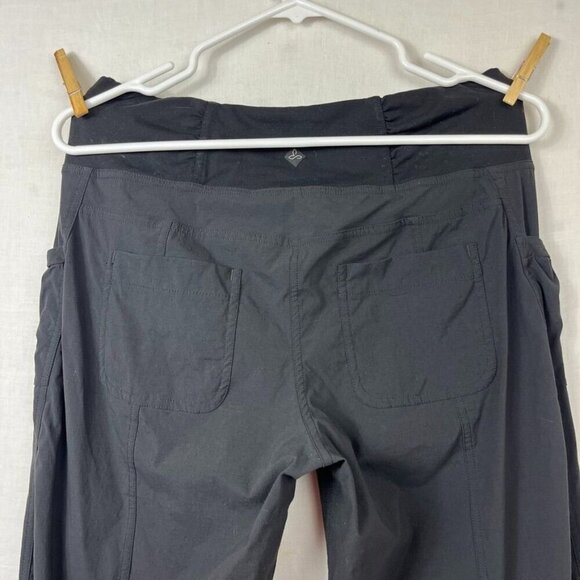 Y2K Prana Nylon Stretch Joggers Womens M Pull On Cinched Hiking Climbing Outdoor - Picture 7 of 14